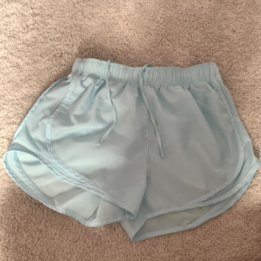 light blue nike shorts